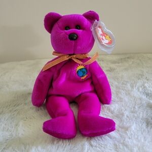 Vintage Retired Ty Beanie Baby Millennium